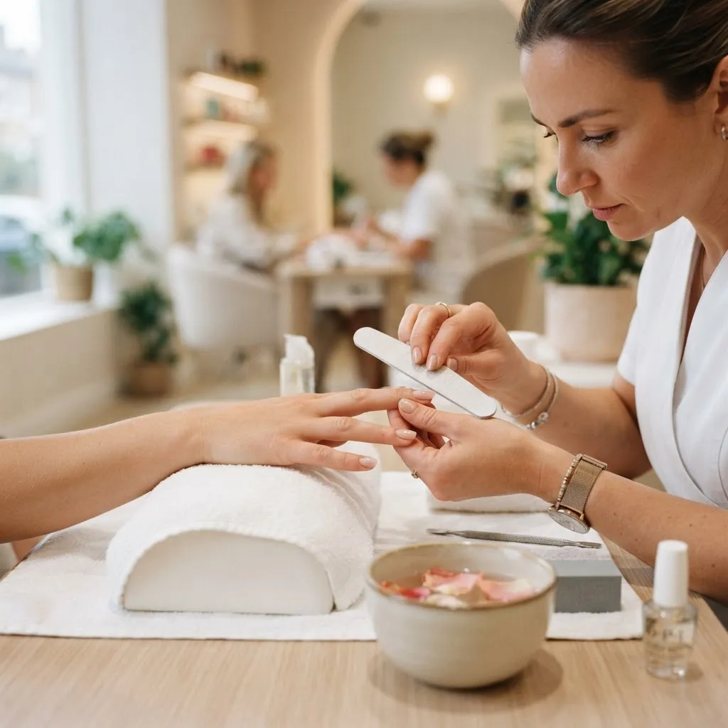 Manicures & Pedicures at At Home Beauty Therapy